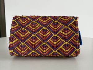 SMALL PALHA PINEAPPLE PINK